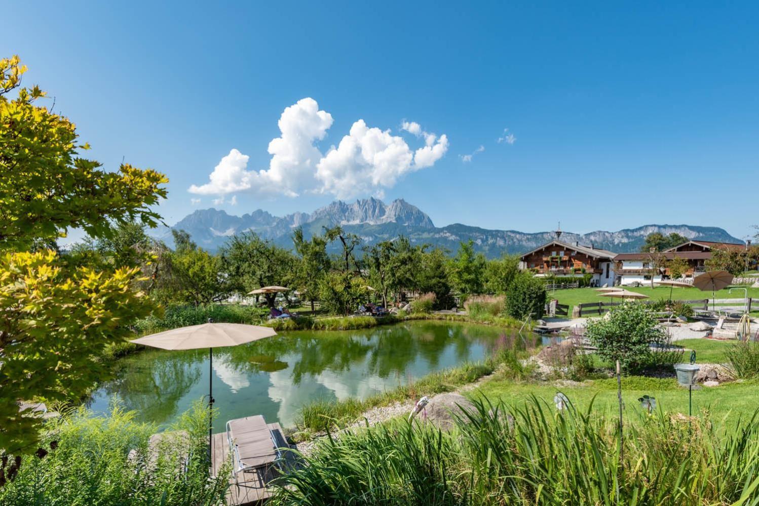 Hotel Penzinghof Oberndorf in Tirol Bagian luar foto