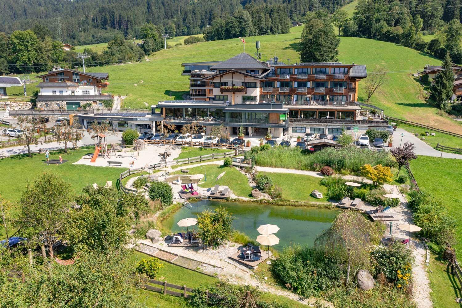 Hotel Penzinghof Oberndorf in Tirol Bagian luar foto